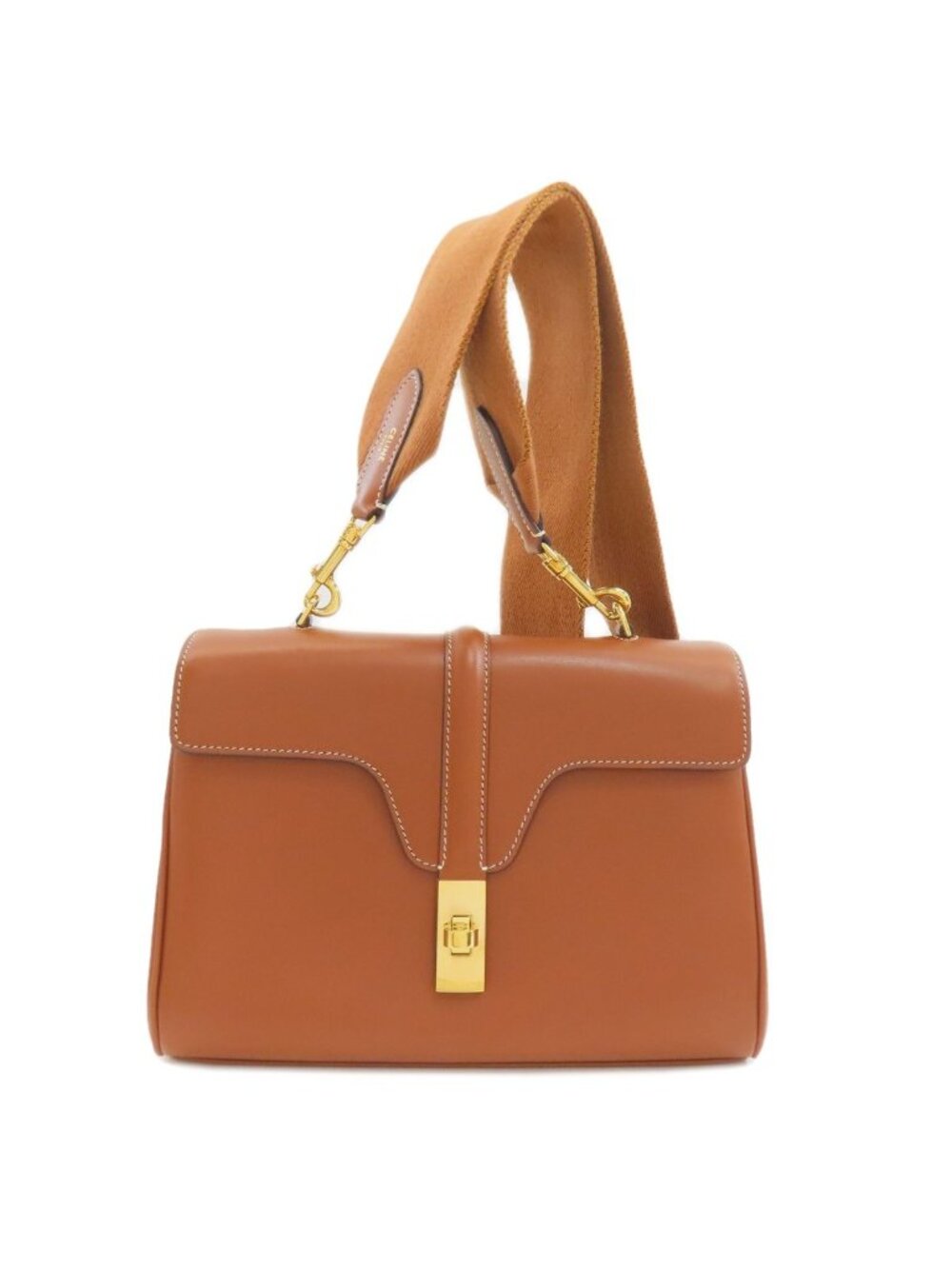 Celine Saise Teen Soft Shoulder Bag Calfskin